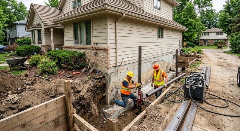 Foundation Repair in Zimmerman, MN