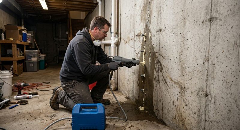 Basement Foundation Repair in Rogers, MN