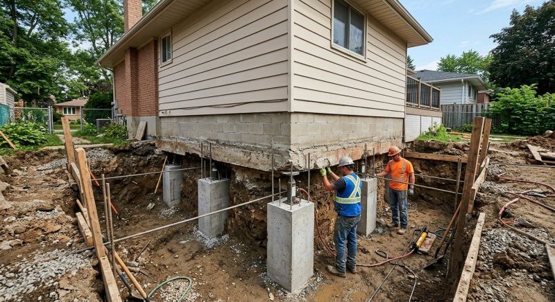 Basement Underpinning in Zimmerman, MN