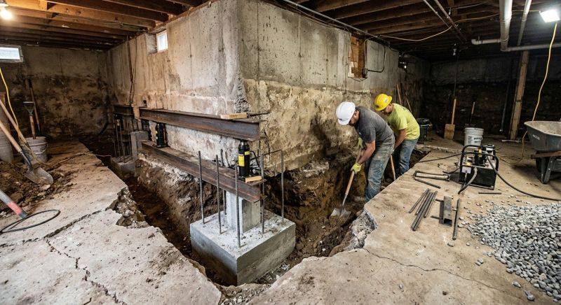 Basement Underpinning in Zimmerman, MN