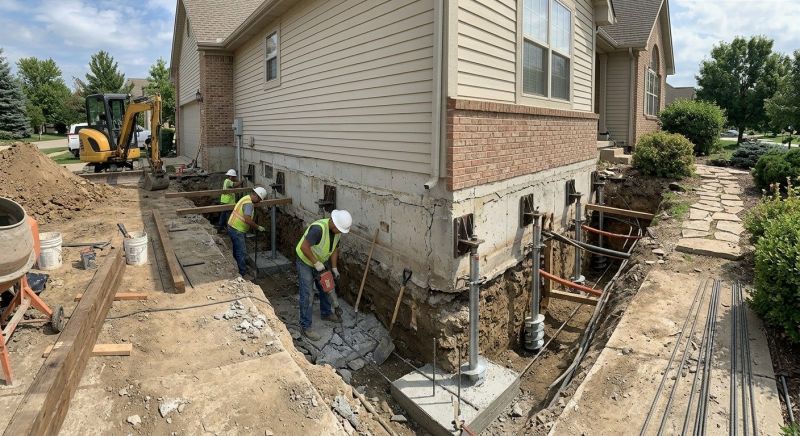 Basement Underpinning in Zimmerman, MN