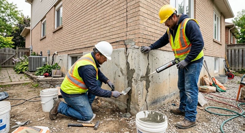 Building Foundation Repair in Champlin, MN