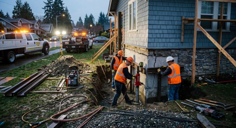 Building Foundation Repair in Rogers, MN