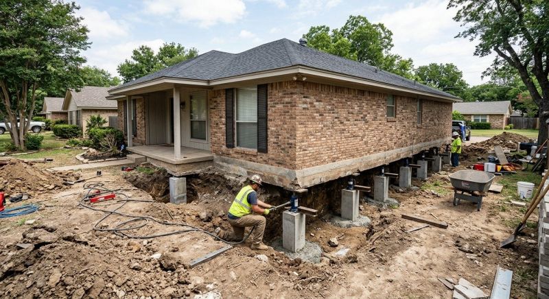 Concrete Foundation Leveling in Andover, MN