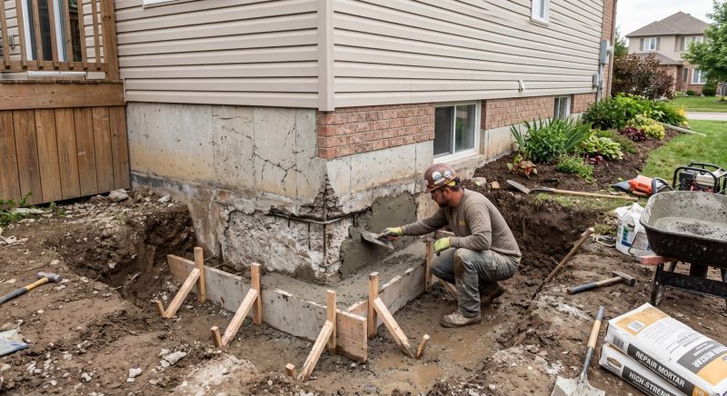 Concrete Foundation Repair in Andover, MN