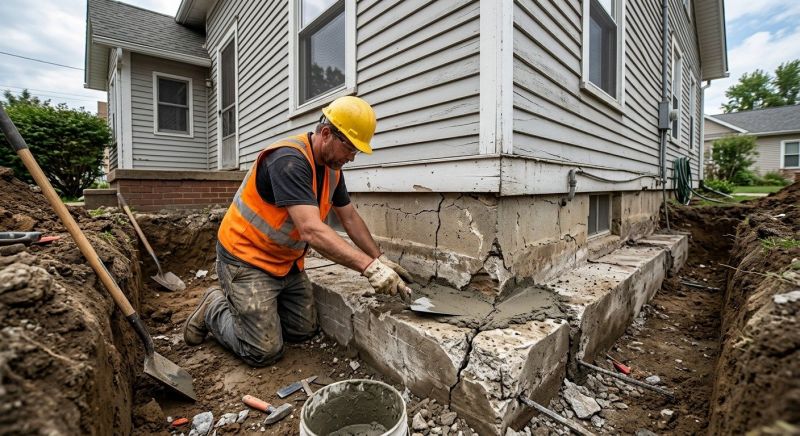 Concrete Foundation Repair in Isanti County, MN
