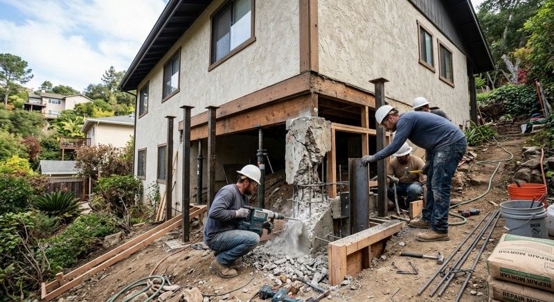 Concrete Foundation Repair in Wright County, MN