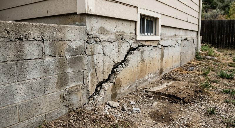 Cracked Foundation Repair in Maple Lake, MN