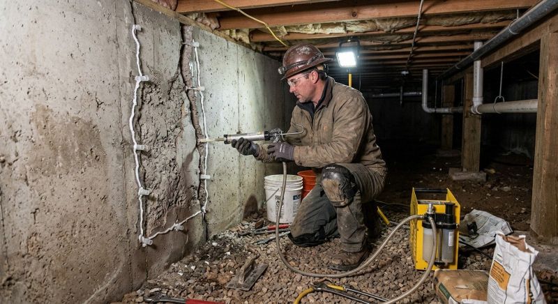 Crawlspace Foundation Repair in Cambridge, MN