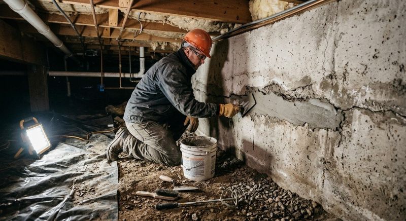 Crawlspace Foundation Repair in Princeton, MN