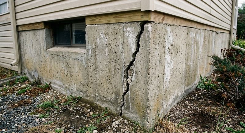 Foundation Crack Repair in Andover, MN