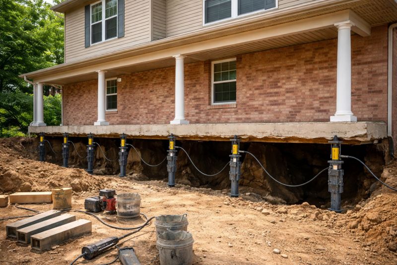 Foundation Jacking in Isanti County, MN