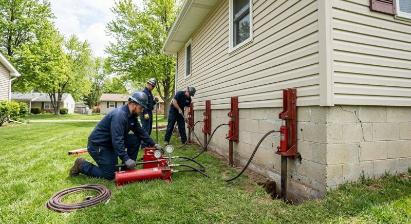 Foundation Jacking in Isanti County, MN