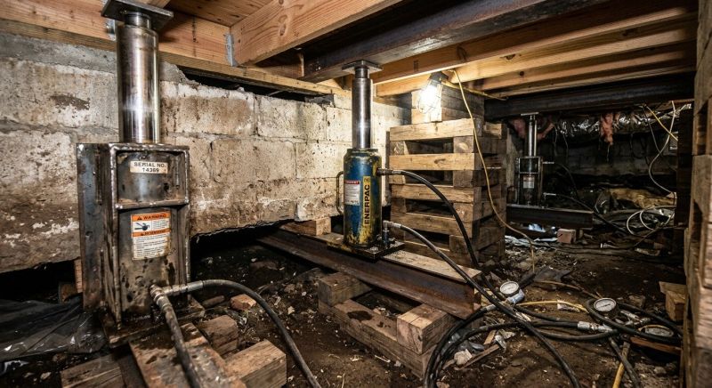 Foundation Jacking in Milaca, MN
