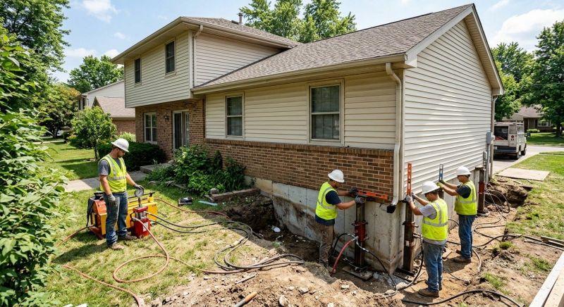 Foundation Jacking in Princeton, MN