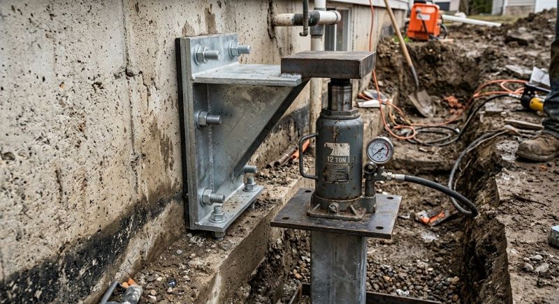 Foundation Jacking in Saint Francis, MN