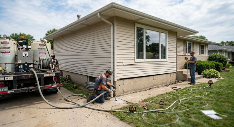 Foundation Lifting in Anoka, MN