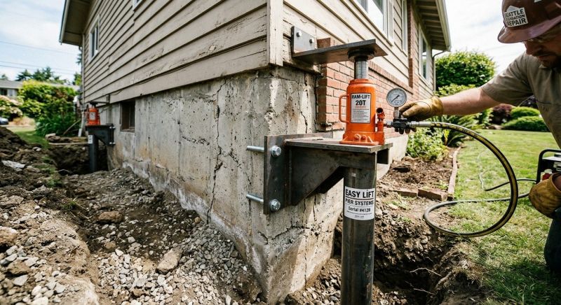 Foundation Lifting in Foley, MN