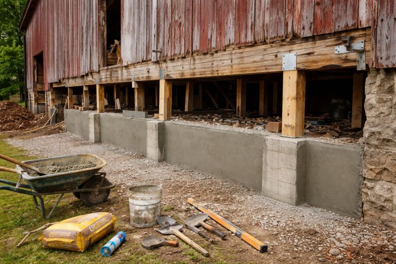 Foundation Renovation in Zimmerman, MN