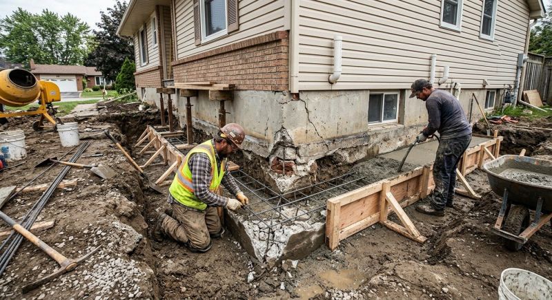 Foundation Repair in Maple Lake, MN