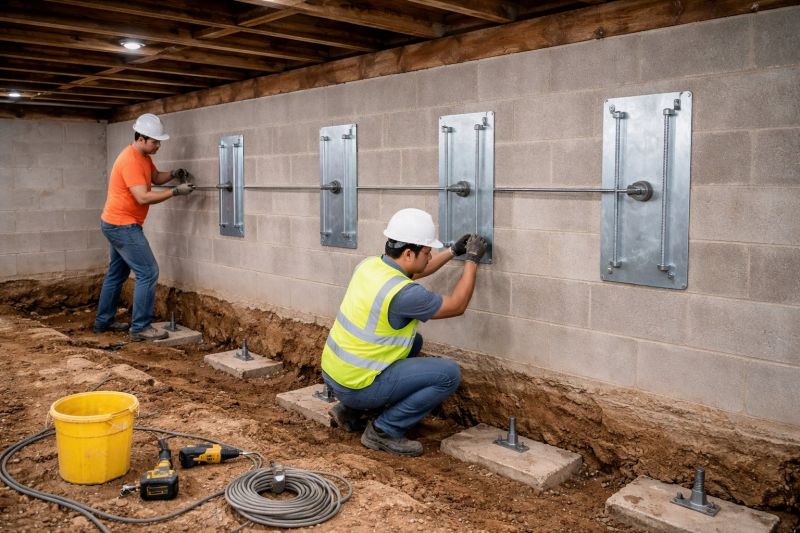 Foundation Stabilizing in Big Lake, MN
