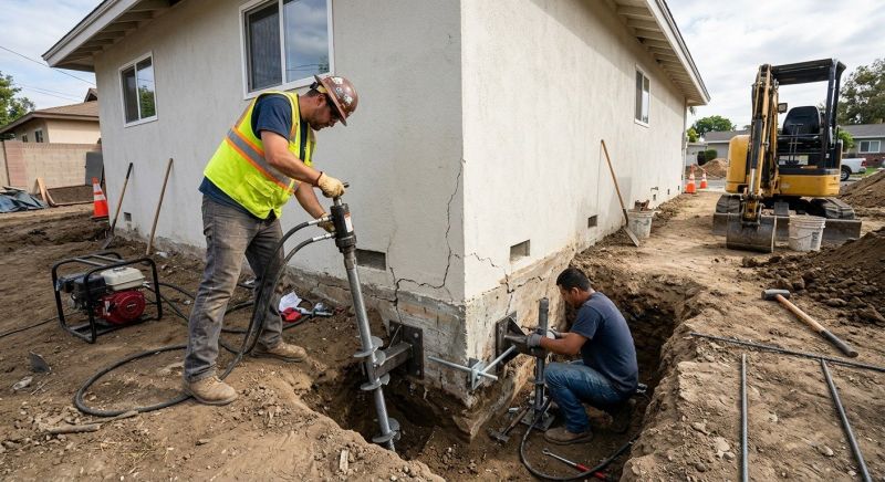 Foundation Stabilizing in Foley, MN