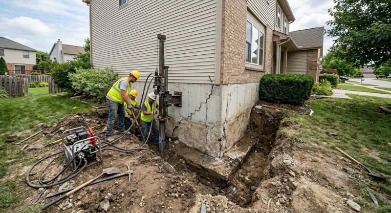 Foundation Stabilizing in Zimmerman, MN