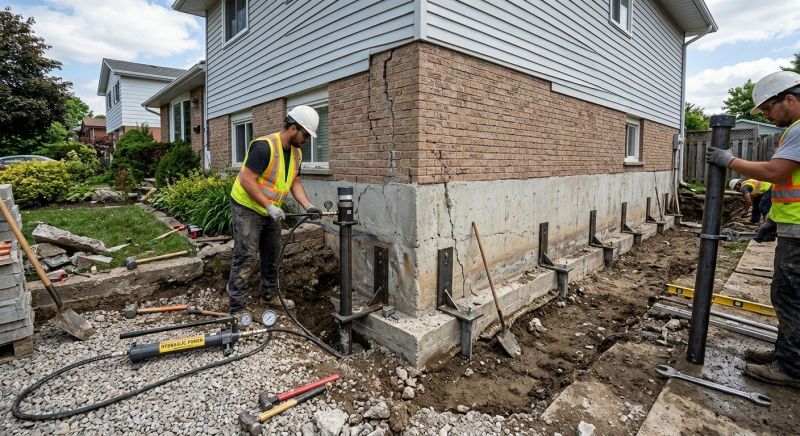 Foundation Stabilizing in Osseo, MN