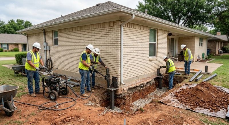 Foundation Stabilizing in Rogers, MN