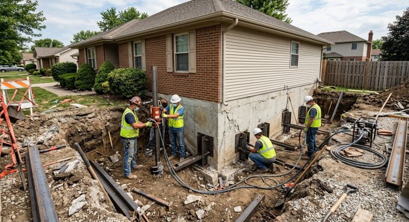 Foundation Structural Repair in Cambridge, MN
