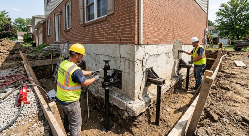 Foundation Structural Repair in Monticello, MN
