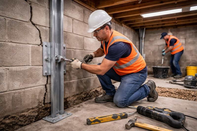 Foundation Structural Repair in Rogers, MN
