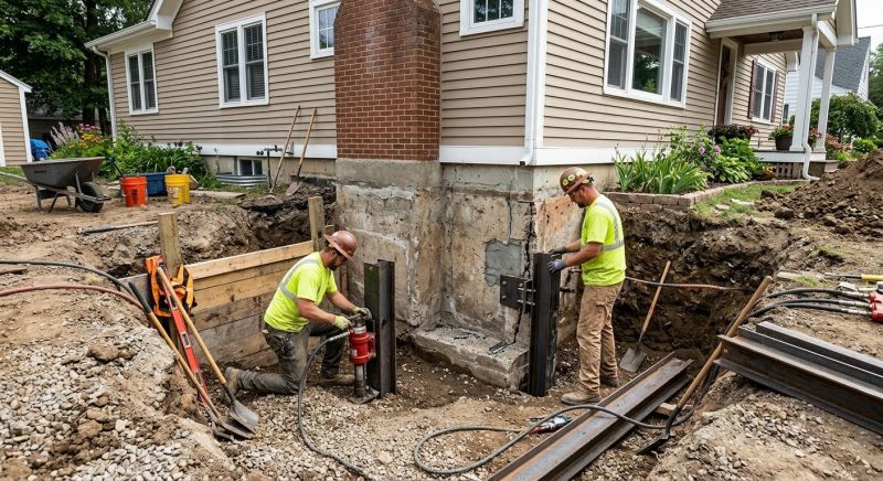 Foundation Structural Repair in Rogers, MN