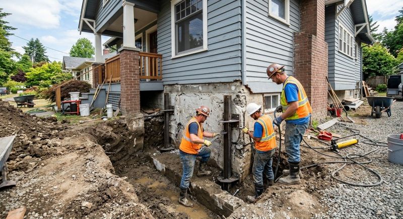 Foundation Structural Repair in Rogers, MN