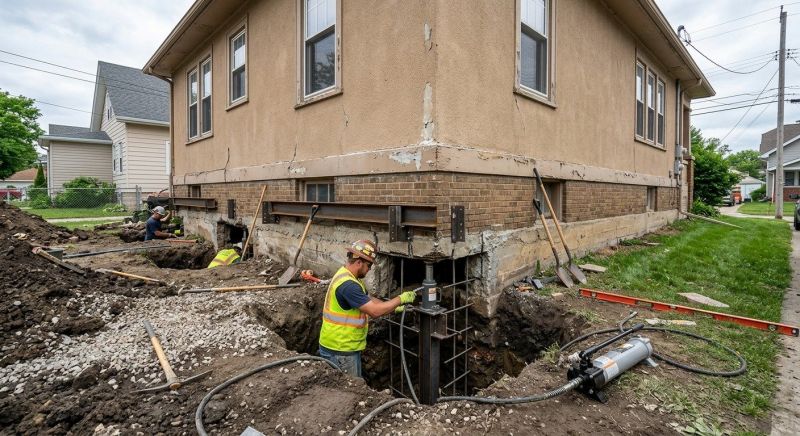Foundation Underpinning in Zimmerman, MN