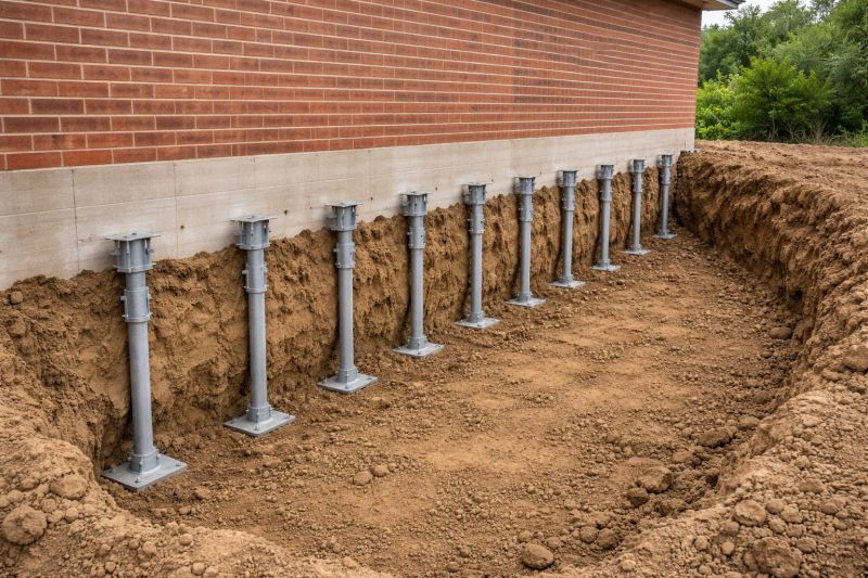Helical Pile Installation in Zimmerman, MN