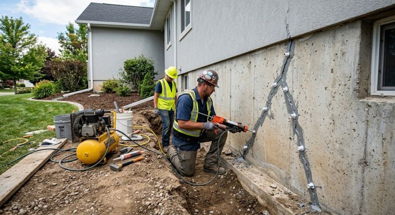 Home Foundation Repair in Isanti, MN