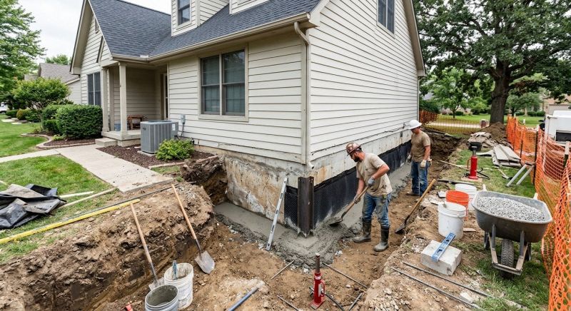 House Foundation Repair in Milaca, MN
