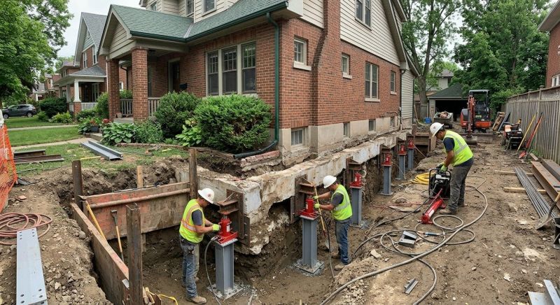 House Underpinning in Zimmerman, MN