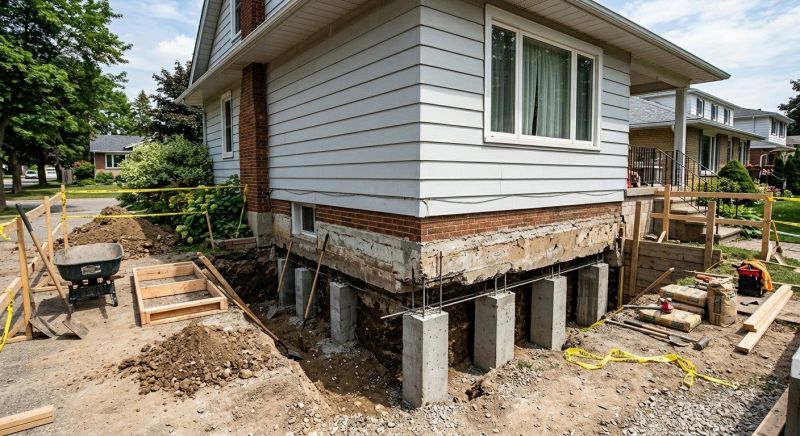 House Underpinning in Zimmerman, MN