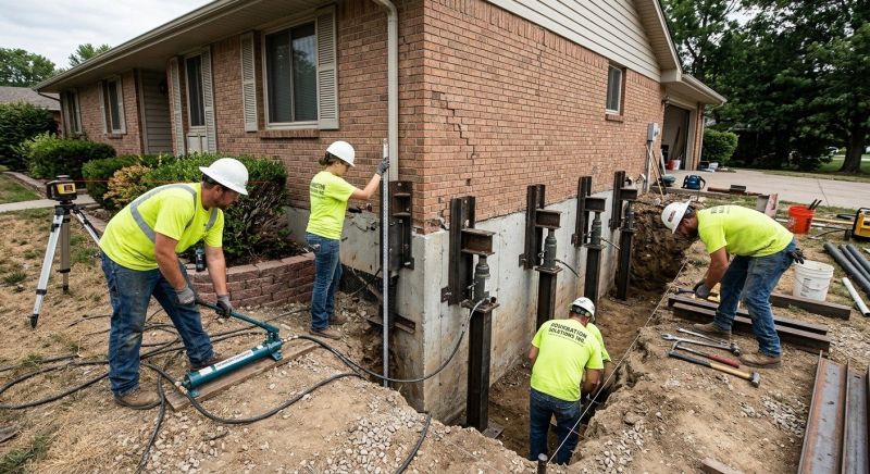 Settling Foundation Service in Cambridge, MN