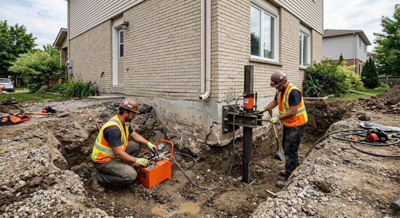 Sinking Foundation Lifting in Zimmerman, MN