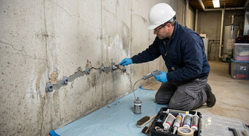 Structural Crack Repair in Zimmerman, MN