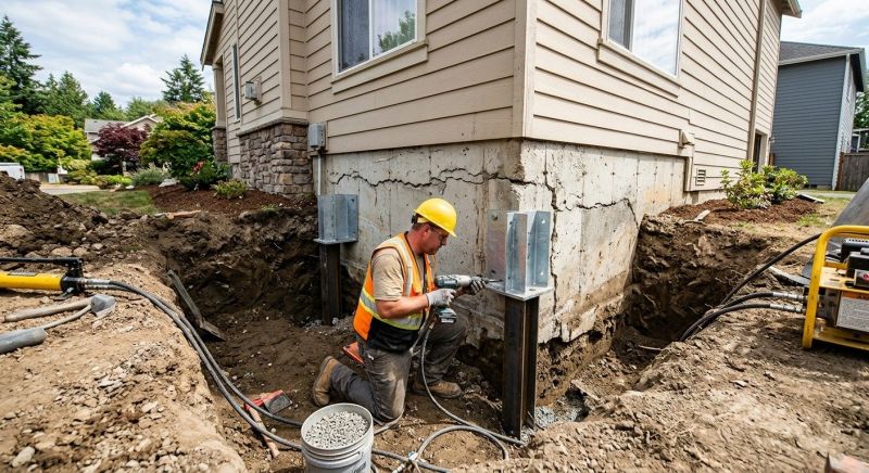 Structural Foundation Repair in Andover, MN