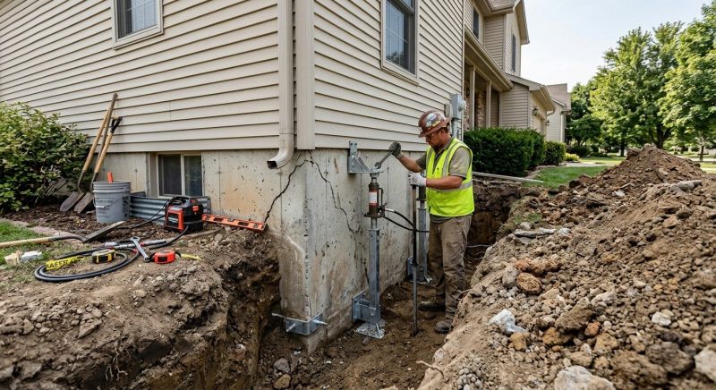 Structural Foundation Repair in Champlin, MN