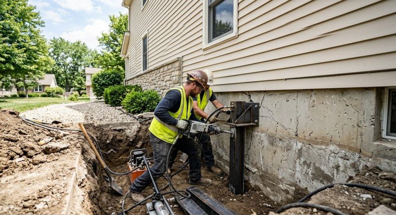 Structural Foundation Repair in Zimmerman, MN