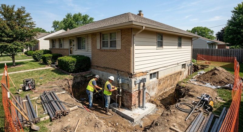 Structural Foundation Repair in Mille Lacs County, MN