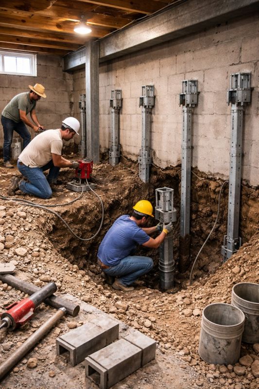Structural Underpinning in Zimmerman, MN