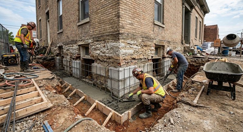 Structural Underpinning in Zimmerman, MN