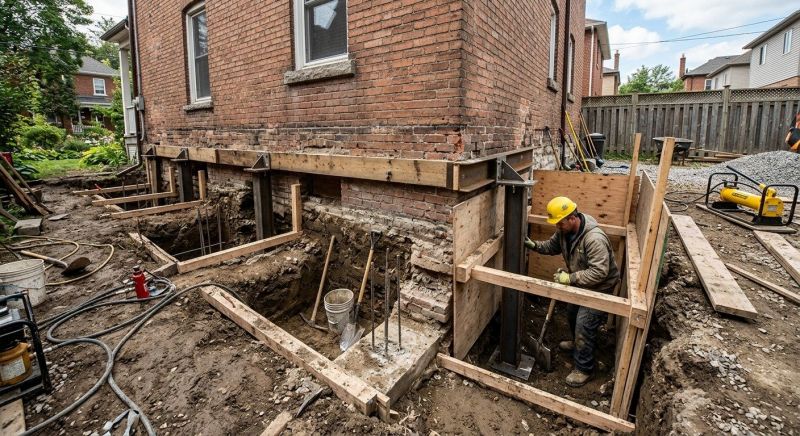 Structural Underpinning in Zimmerman, MN